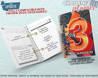 25/26 Challenge 3 Student Planner, Classical Conversations (Digital Download)