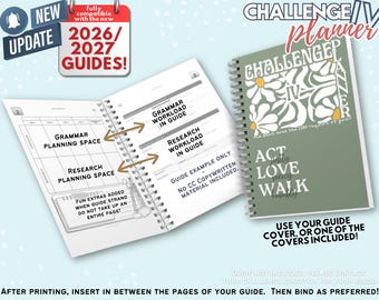 26/27 Classical Conversations Challenge 4 Student Planner (Digital Download)