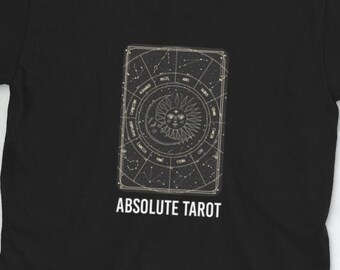 Absolute Tarot, Fortune Teller Shirt, Women's T-Shirt, Gypsy Tshirt, Psychic, Vintage, Tarot Card, Readings, Womens Clothing, Cool Shirt