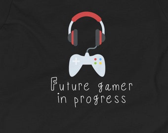 Gamer Shirt, Funny Youth Kids TShirt, Gift for Gamer, Kids Graphic Tee, Funny Gaming Shirt, Kids T-Shirt