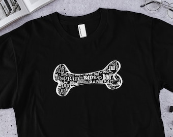 Bad to the Bone Halloween Tee: Funny Biker Costume Shirt