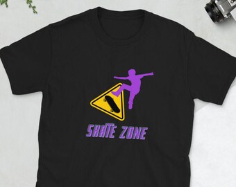 Skate Zone Shirt, Skateboard Shirt, Skate Shirt, Skater Gift, Skateboarder T Shirt, Skater Clothing, Skater Dude Shirt, Mens Gift, Boy Gift