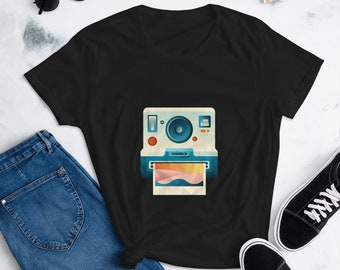 Polaroid Instant Camera Shirt