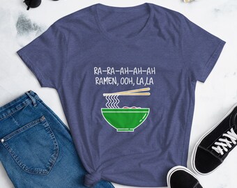 Ramen Ooh, La, La Shirt, Ramen Lover Shirt, Noodle Tee, Funny