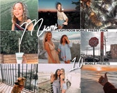 MIAMI - 10 Mobile Lightroom preset pack for Instagram, bloggers, and other social media influencer platforms *2 BONUS PRESETS*