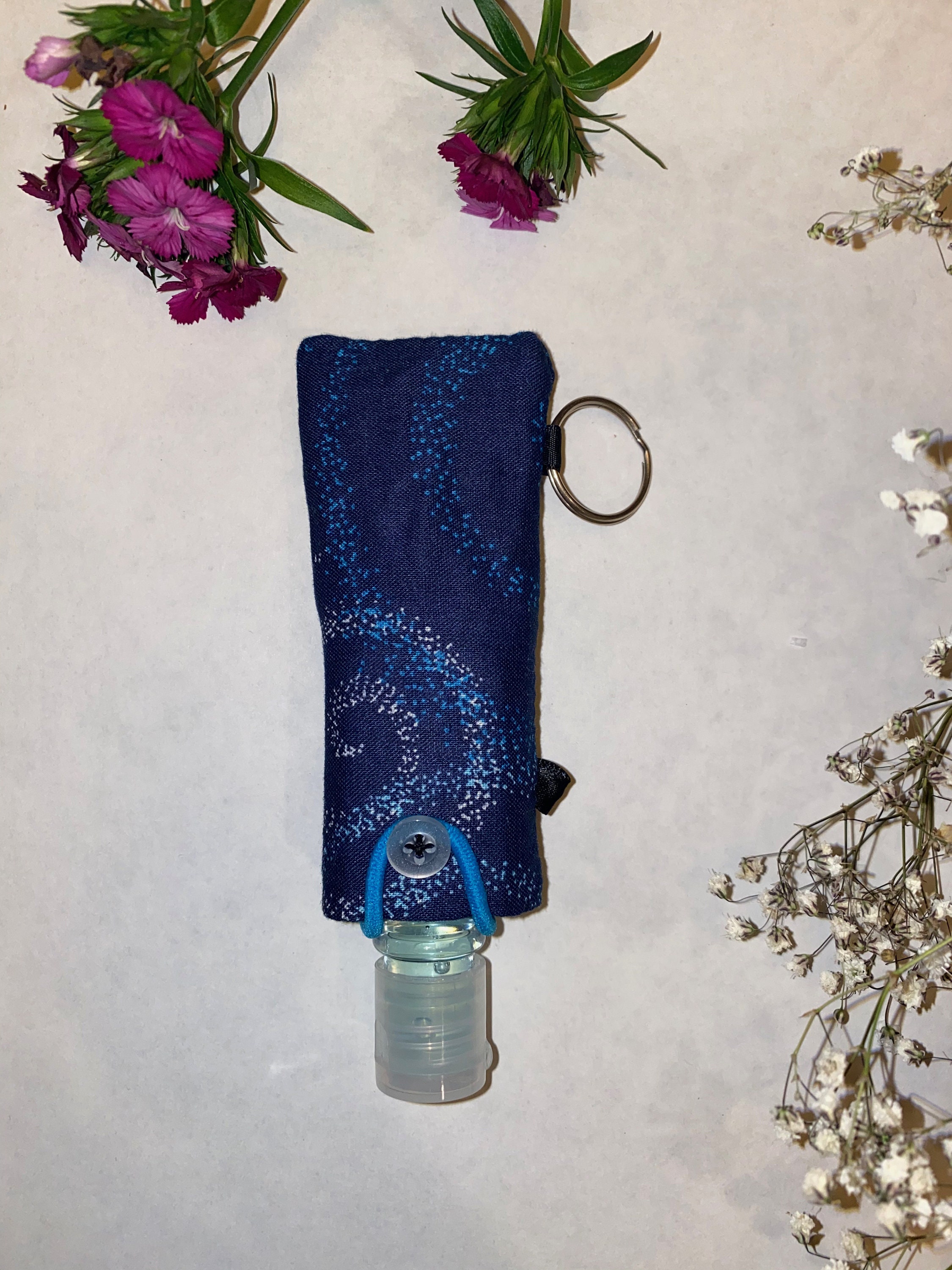 Hand Sanitizer Holder with Key ring Etsy