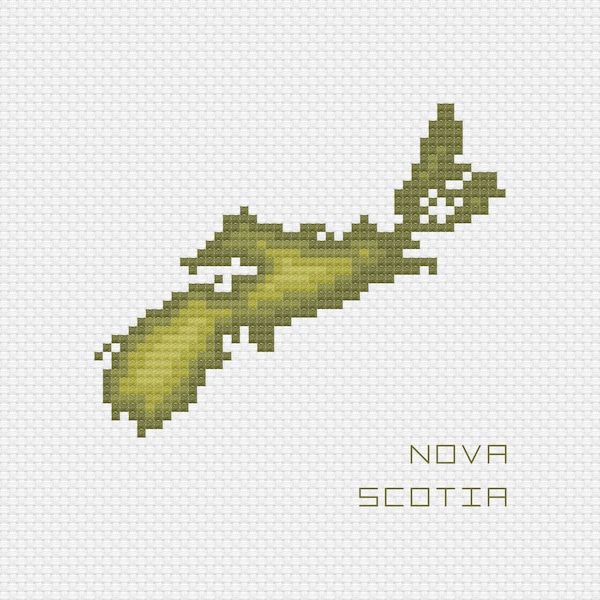 Nova Scotia Cross Stitch Pattern