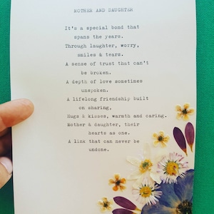 Carta mecanografiada personalizada