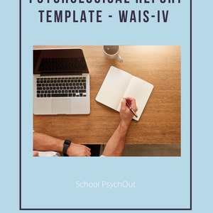 WAIS-IV Report Template