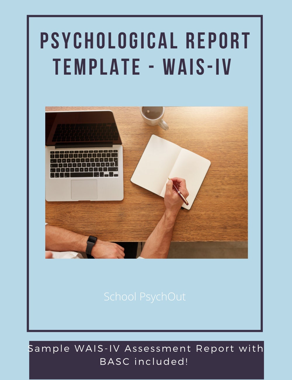 WAIS-IV Report Template - Etsy