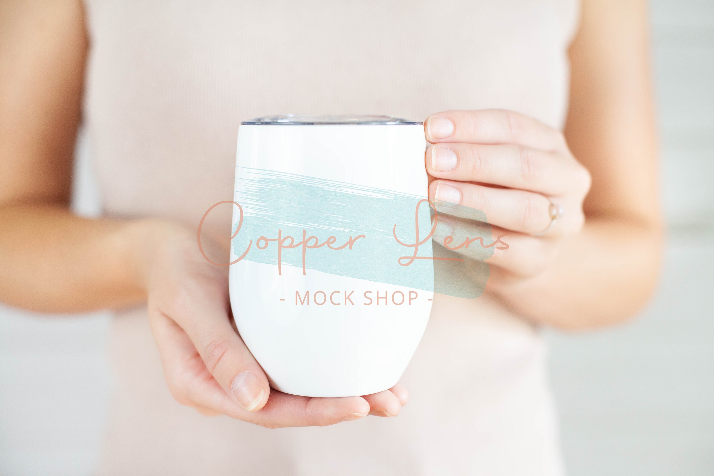 Wine tumbler mockup, Blank wine tumbler, White tumbler mockup