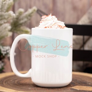 Christmas mug mockup, Ceramic mug mockup, Blank mug, Coffee mug mockup, White mug mockup, Blank white coffee mug