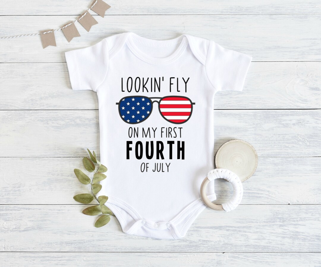 baby boy first 4th of july outfit