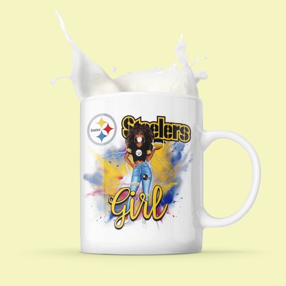 Pittsburgh Steelers 18oz. Personalized Hustle Mug