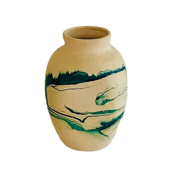 Vintage Nemadji pottery vase