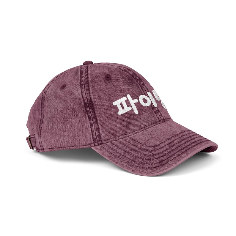 Embroidered Korean "Hwaiting!" "Fighting!" Unisex Hat | Kdrama Kpop Inspired Baseball Cap image 11