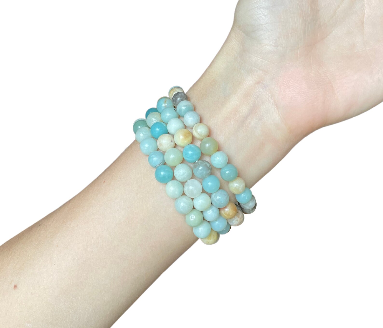 Amazonite Bracelet Crystal Bracelet Handmade 8mm Beads | Etsy