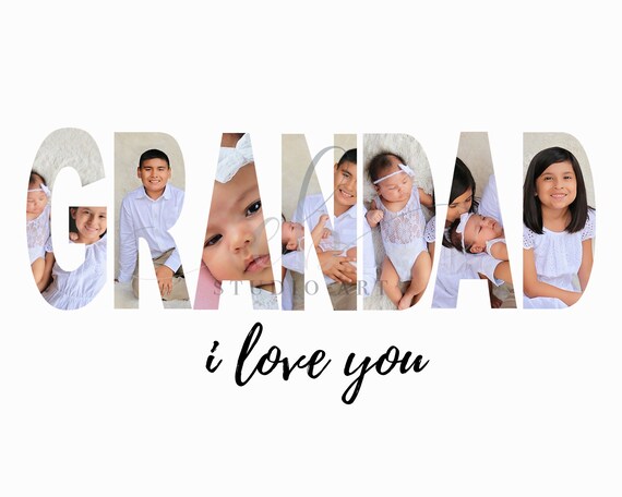 Download Diy Father S Day Photo Gift For Grandad Digital Etsy
