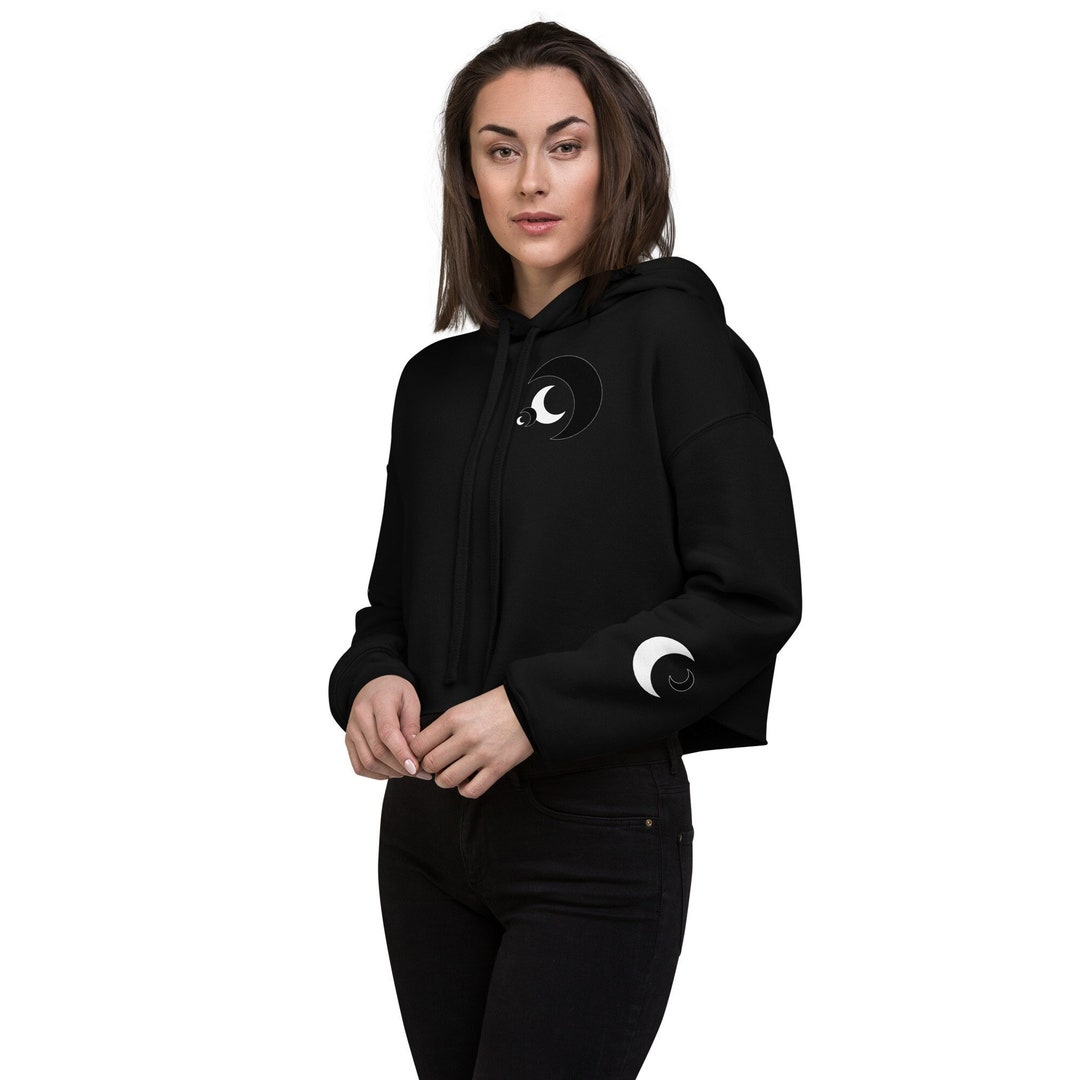 Moonlit Frost Women's Sherpa Hoodie