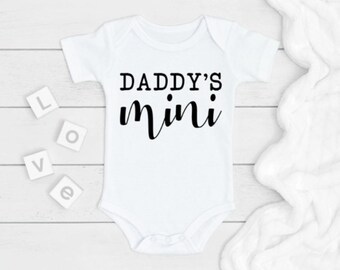daddy's mini onesie