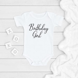 Cumpleaños chica ONESIE®, primer cumpleaños ONESIE®, regalo de bebé recién nacido