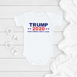TRUMP 2020 Make America Great Again ONESIE®, Babies For TRUMP, Political Baby Bodysuit, Newborn Baby Gift