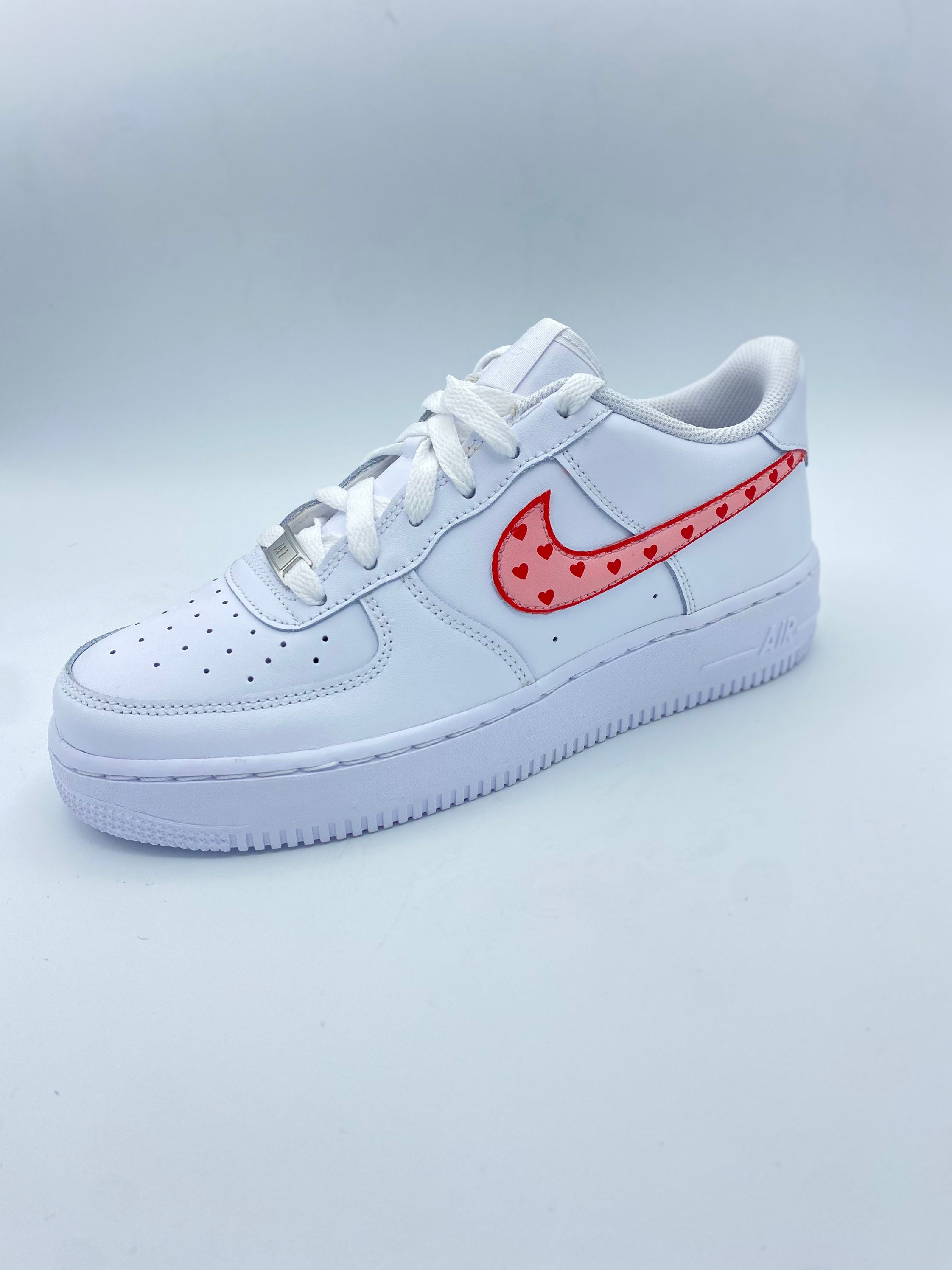 Nike Air Force 1 valentines Day Etsy
