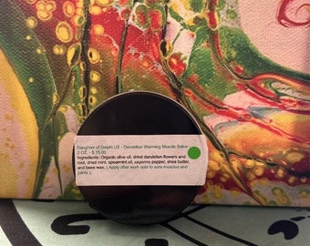 Dandelion Muscle Salve (2 OZ.)