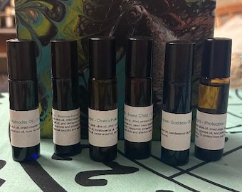 Roller Ball Essential Oil Blends - 10 ML.