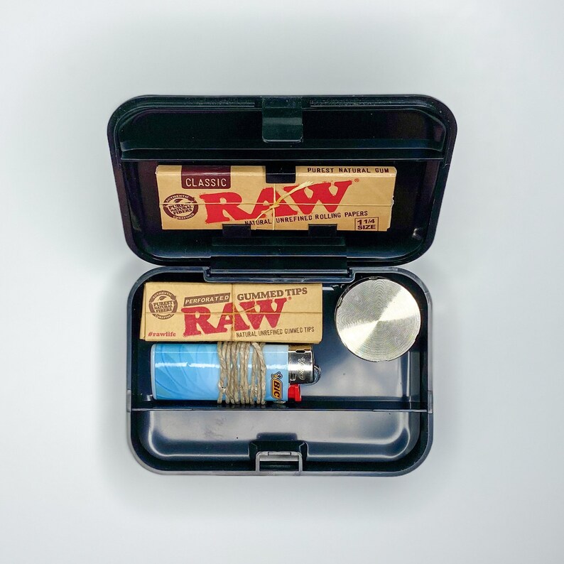 LIMITED QTY Stash Kit / Joint Rolling Kit Burn Box Groovy Etsy