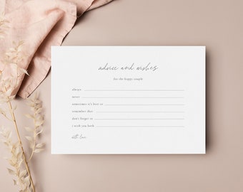 DIGITAL Guest Book Cards / Simple Modern Minimalist Classic Stationery Printable Template Instant Download 2022 Digital PDF