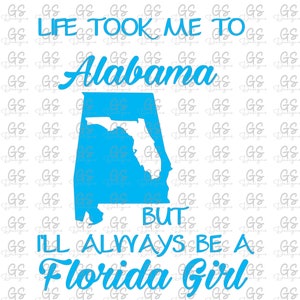 Alabama Florida Mädchen Design