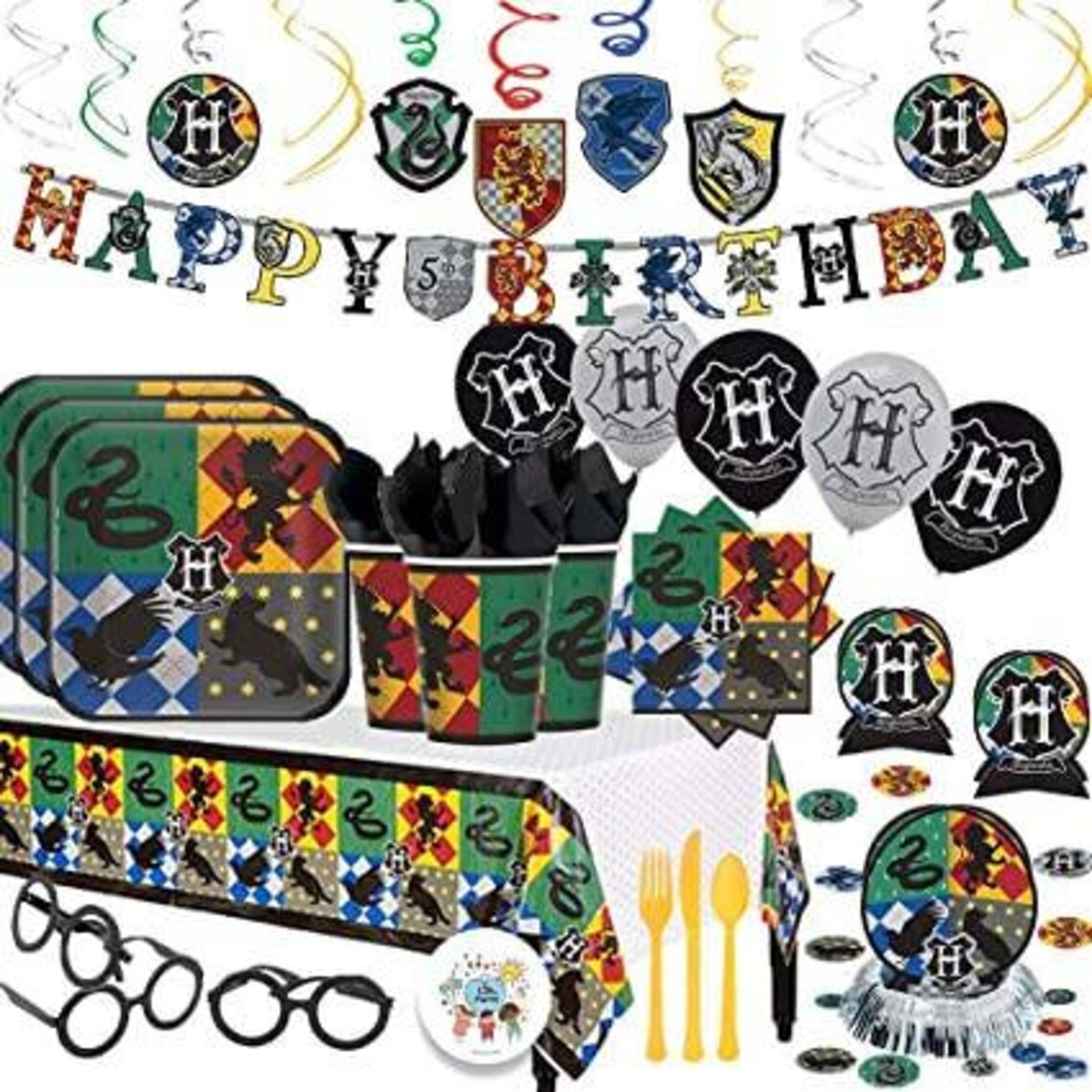 Harry Potter Party Decorations Harry Potter Party Supplies Etsy