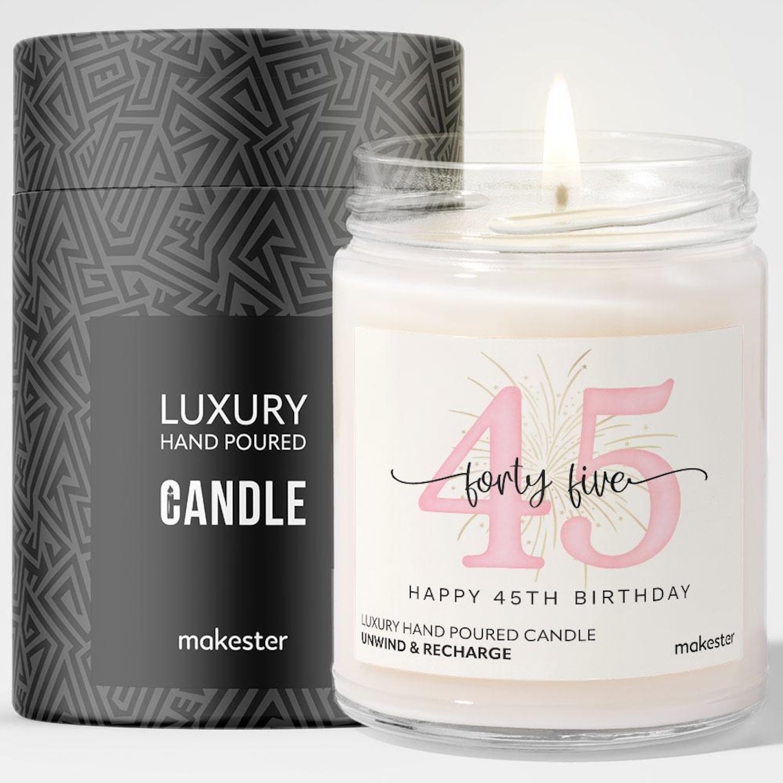 45th birthday candles