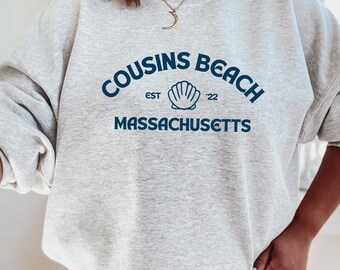 Cousins Beach Sweatshirt, The Summer I Turned Pretty Inspired Sweatshirt, TSITP Crewneck, Cousins Massachusetts Sweatshirt, Trendy Summer