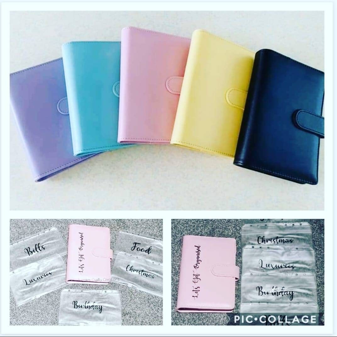 Budget Planner Money Organiser Binder Pastel 6 Ring Binder | Etsy