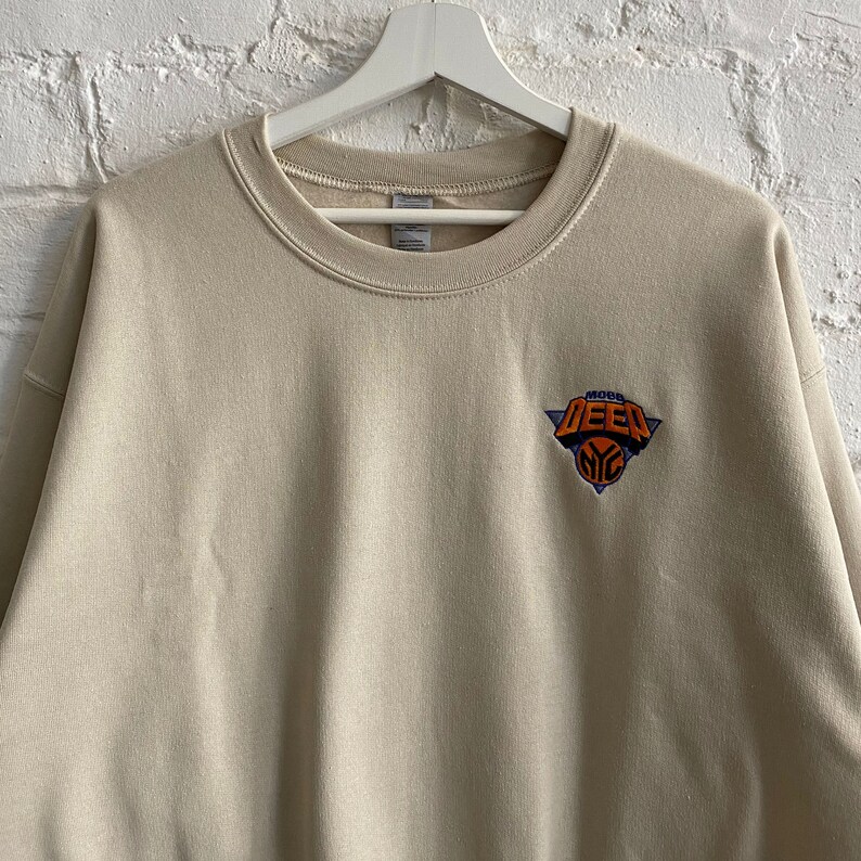 Mobb Deep / Knicks embroidered sweatshirt. | Etsy