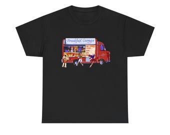 Breakfast Garage T-Shirt Design #1
