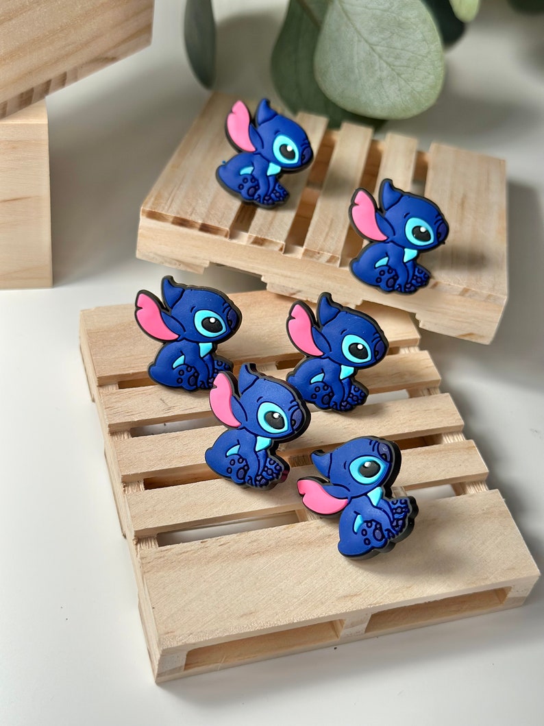 Stitch Straw Toppers Lilo and Stitch disney Lilo Stitch Etsy