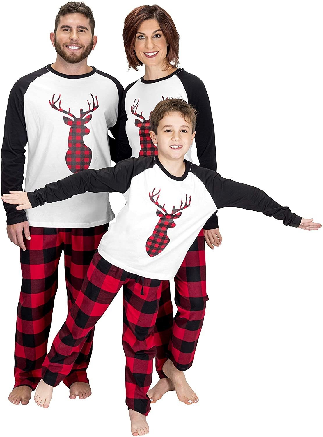 Matching Family Christmas Pajama Sets Xmas Sleepwear Flannel | Etsy