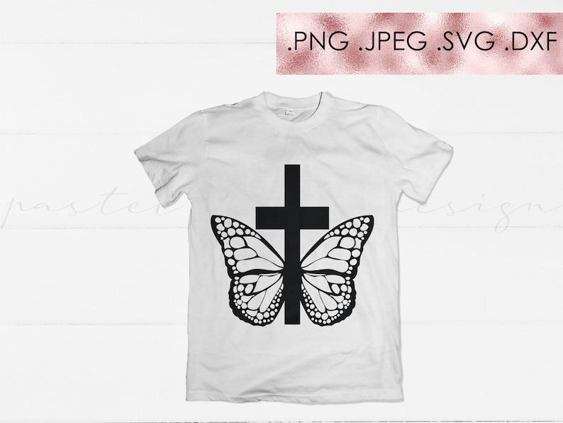 Download Butterfly Cross SVG Faith svg Faith Cross Svg Christian | Etsy