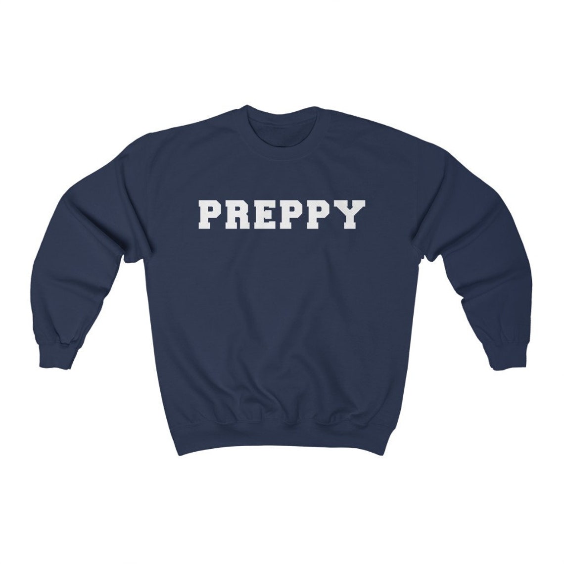Preppy Crewneck Sweatshirt Funny Sweatshirt Mens Sweatshirt Etsy