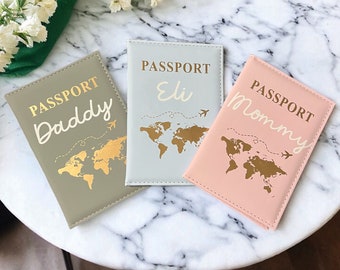 Personalised Passport Cover Case holiday/travel