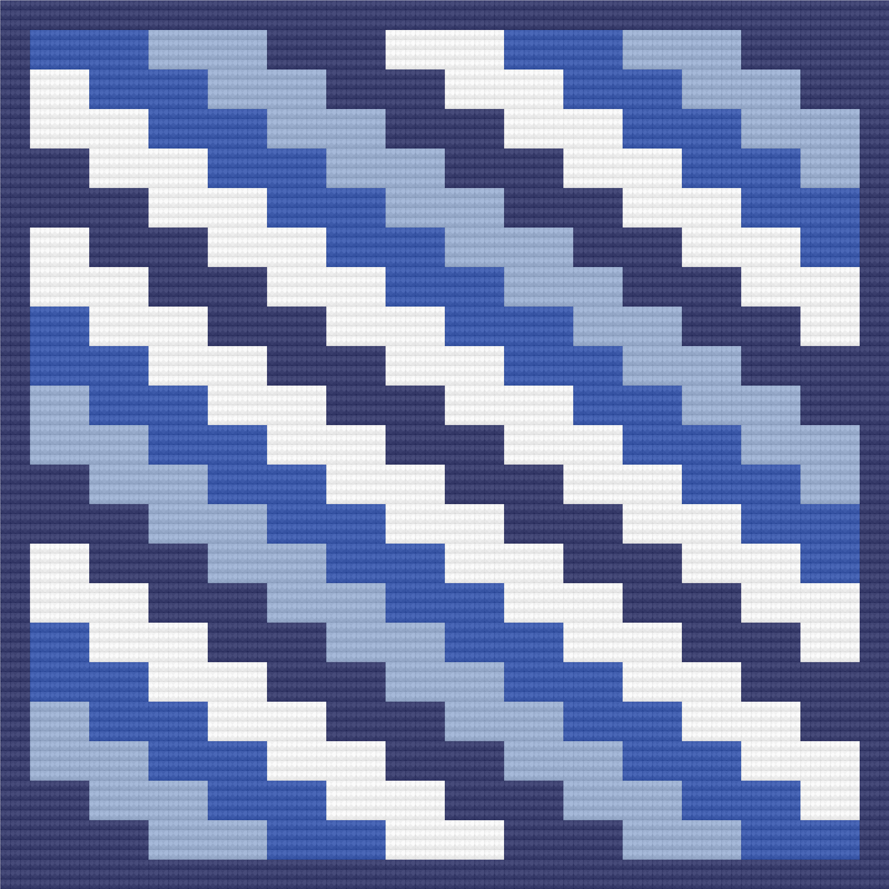 Crochet Corner to Corner C2C PDF Digital Download Brick Waves of