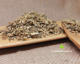 Feverfew Herb - Cut and Sifted Tanacetum Parthenium for Herbal Tea and Infusions