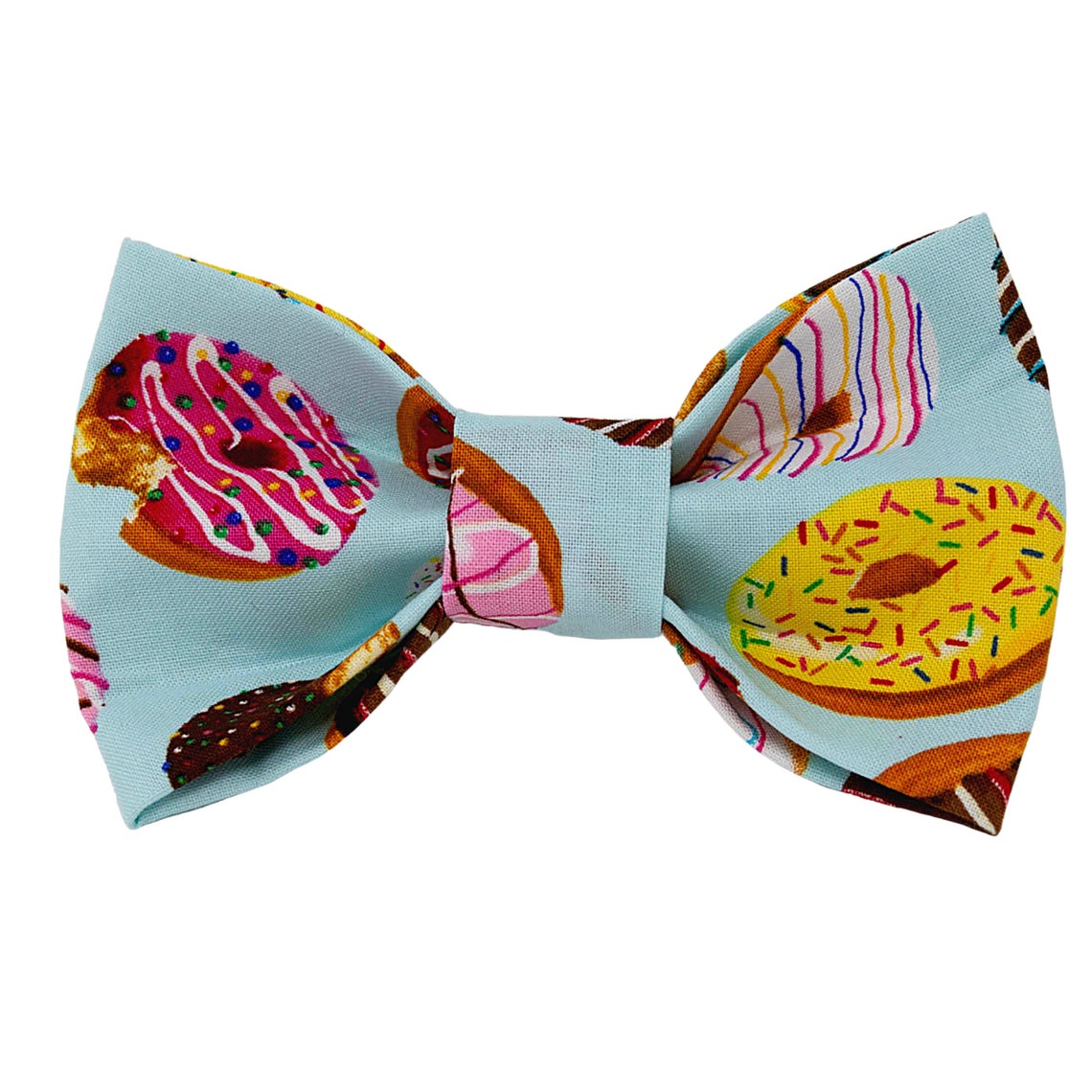 Donut Dog Bow Tie Dog Neckwear Bow Tie Attaches to Collar Etsy