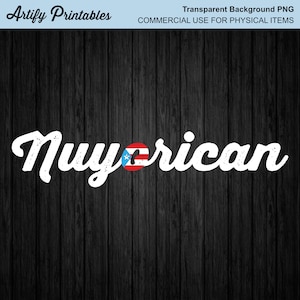 Puerto Rico PNG File | Boricua Png Design | Puerto Rican Shirt Design | Nuyorican PR Flag Mug Design Png | Digital Download Print