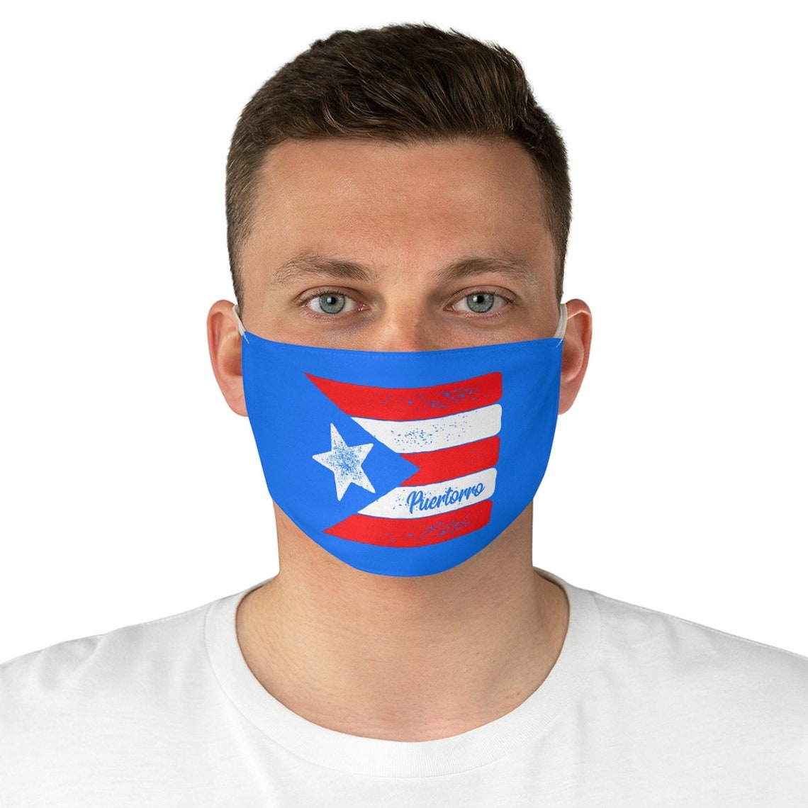 Puerto Rico Flag Face Mask Puerto Rican Mask Puerto Rico Etsy