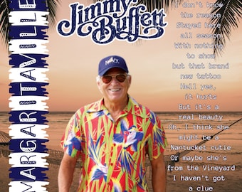 Jimmy Buffett 20oz Tumbler