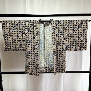 Japanese Haori Jacket - Antique Japanese Haori, Vintage Japanese kimono Jacket